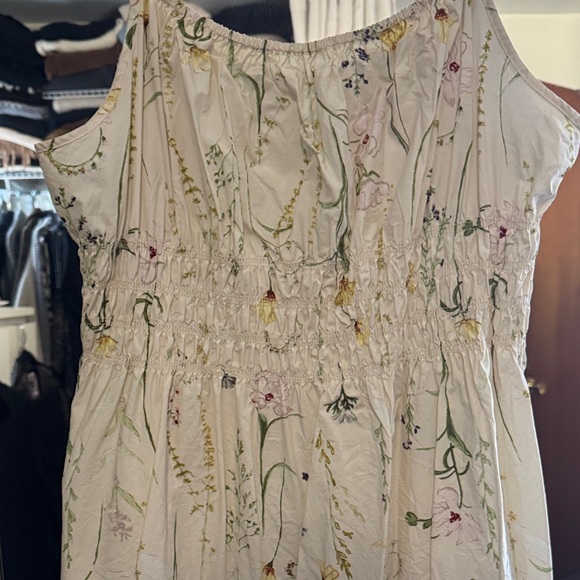 H&M Cream Floral Maxi Dress - Picture 3 of 3